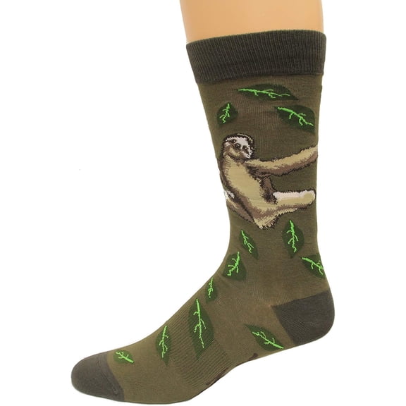 Men's Casual Animal Novelty Crew Socks