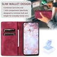 thumbnail image 3 of ELEHOLD Flip Wallet Case for Samsung Galaxy A16 5G Premium PU Leather Cover with Credit Card Slot Cash Pocket Magnetic Closure Kickstand Folio Samsung Galaxy A16 5G Wallet Case,Red, 3 of 6