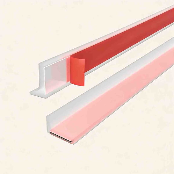 Shower Threshold Water Dam Guard - Self-Adhesive Silicone Waterproof Barrier, Leak-Proof, Flexible, Easy Installation, Customizable Length for Showers, Bathtubs, Sinks, and Countertops