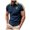 Navy, variant on FUZHIQ Men's Polo Shirts Short Sleeve Color Block Horse Embroidery Casual Golf Polo Breathable Lightweight Business Daily Wear Fashion Collared Tops,L
