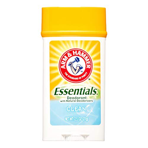 Arm & Hammer Essentials Deodorant with Natural Deodorizers Clean - 2.5 oz