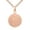 Rose Gold, variant on Harmony Bola Chime Ball Necklace for Pregnancy mom-to-be, Elegant Nail-Sand Finished Maternity Bell Gifts for Mother Wife Daughter, llamador de Angeles, 30 & 45 inch Chain - Silver