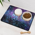thumbnail image 3 of Moon and Sun Dog Feeding Mat - Absorbent Non-Slip Pet Food Mat with Star Constellation Design - Waterproof Bowl Mat (Celestial), 3 of 5