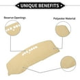 thumbnail image 3 of Unique Bargains Dash Cover Compatible for Buick LaCrosse 2005-2008, Non-Slip Polyester Silicone  Center Console Dashboard Cover Pad Carpet Beige, 3 of 6