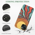 thumbnail image 2 of QZHH  Retro 70s Sun Rays Case Compatible with iPhone 14 Pro, Vintage Groovy Yellow Blue Red Swirls Case for iPhone 14 Pro for Teens Men and Women, Trendy Cool Phone Case Cover, 2 of 4