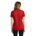 thumbnail image 2 of Sport-Tek Active Textured Polo (LST690) True Red, XL, 2 of 2