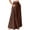 Brown #37, variant on KDDYLITQ Womens Satin Skirts Silk Basic Maxi Skirt Pleated Hem High Waisted Party Long Skirts Holiday Dressy Skirt with Pocket Black XL
