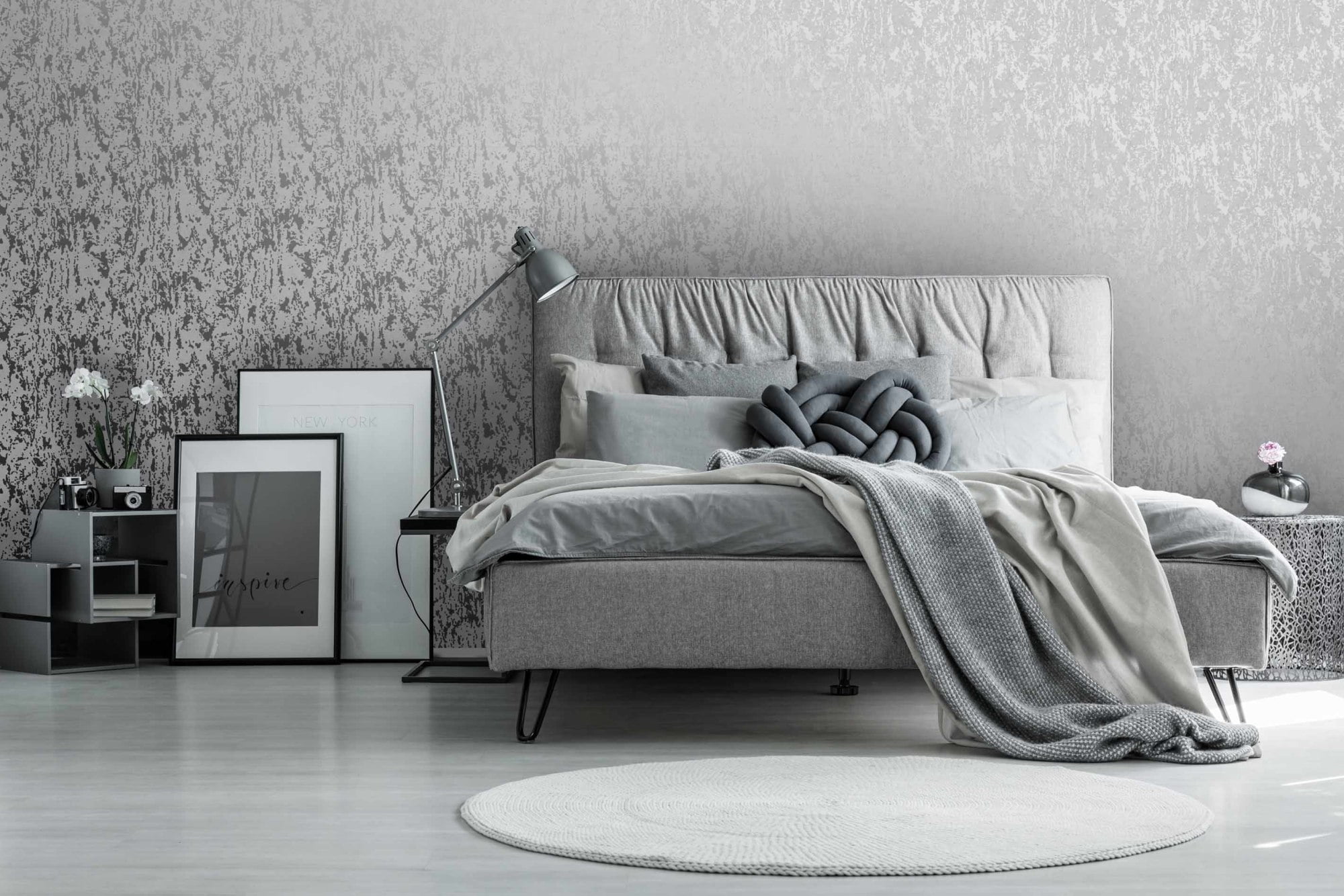 Milan Texture Taupe and Gold Wallpaper