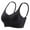 Black, variant on Timegard Bras for Women No Underwire Back Smoothing Full Support Comfortable Breathable Everyday Bra