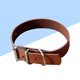 thumbnail image 2 of BRIGHTFUFU PET COLLARS LUJO COVA COMPA PIEZA PET PISTO PERRO POR PUPPY COLLAR PARA PERROS PEQUEÑOS Y MEDIOS - TAMAÑO XS (MARRÓN), 2 of 7
