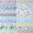 thumbnail image 5 of 40Pcs Cotton Floral Jelly Roll Fabric 39 x 2.6in Cotton Quilting Bundle Precut Patchwork Spring Summer Flower Quilting Strip Chinoiserie Fabric, 5 of 9