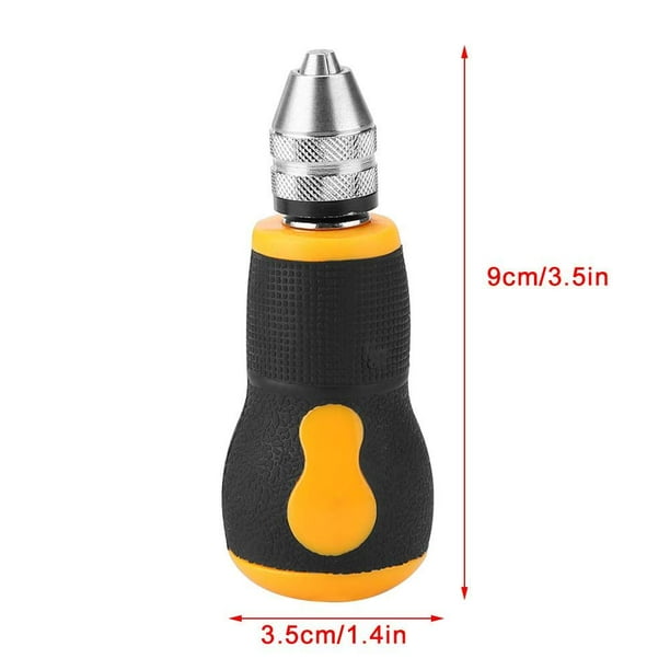 Herramienta de taladro de mano micro mini, juego de herramientas portátil de taladro de mano peque?o y 10 brocas helicoidales de 0,8-3,0 mm, tornillo de banco de precisión, taladro de mano para carpintería XianweiShao 8390612889158