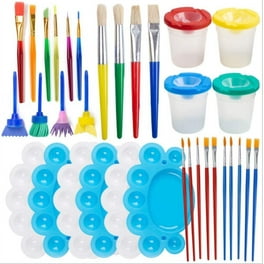 Ensemble de 25 pinceaux professionnels pour peinture acrylique d'artis Ensemble de 25 pinceaux professionnels pour peinture acrylique d'artis
