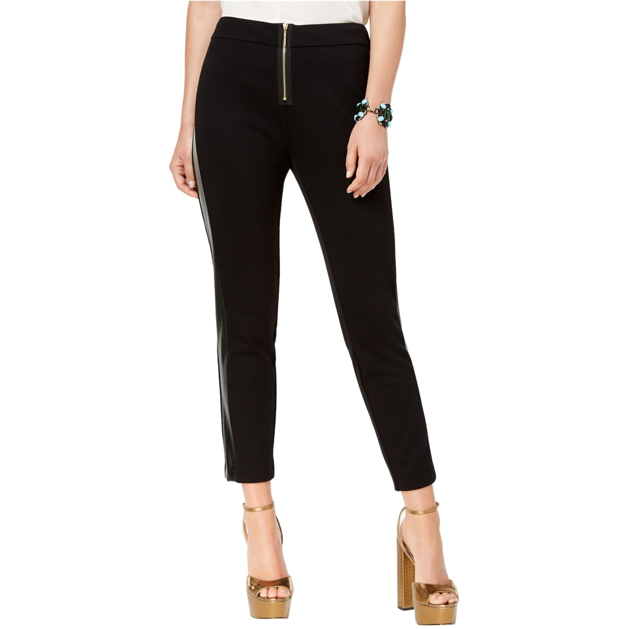 Rachel Zoe Rachel Zoe Womens Pull on Dress Pants Leggings, Black, 14