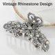 thumbnail image 2 of Vintage Hair Claw Clip (vintage Gold), A Rhinestone Alloy Claw Clip For Exquisite Hair, Hair Accessory Hair Clip, Fashionable Vintage Women's Wedding, 2 of 5