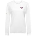 thumbnail image 2 of Women's Levelwear White Montreal Canadiens Sequoia Primary Logo Long Sleeve T-Shirt, 2 of 3