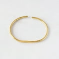 thumbnail image 1 of Bracelet en Laiton en Forme de C pour Femmes Petit Bracelet Réglable en Laiton pour Dames Fait Main, 1 of 3