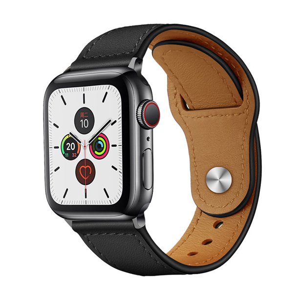 Adecuado para correa de reloj Apple 3/4/5/6/se correa de cuero de moda retro iwatch7 correa de Apple