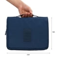 thumbnail image 4 of Foldable Travel Storage Hanging Washing Bag Portable Organizer Bag Travel Bag, Makeup Cosmetic Bag Travel Organizer for Accessories, 4 of 7