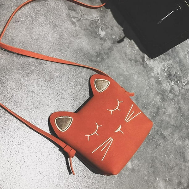Bolso De Hombro Para Niñas Pequeñas Lindo Mini Gato Monedero Bolsa Regalos Para Niños Niñas matsuzay AP006912-07