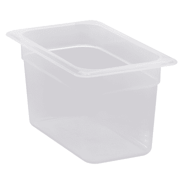 Food Pan 1/4 X 6" Polypropylene Translucent
