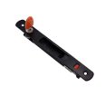 thumbnail image 5 of Cerradura para puerta corredera, juego de 2 manijas para puerta corrediza de vidrio, montaje empotrado, manija invisible con llave (negro + blanco), 5 of 5