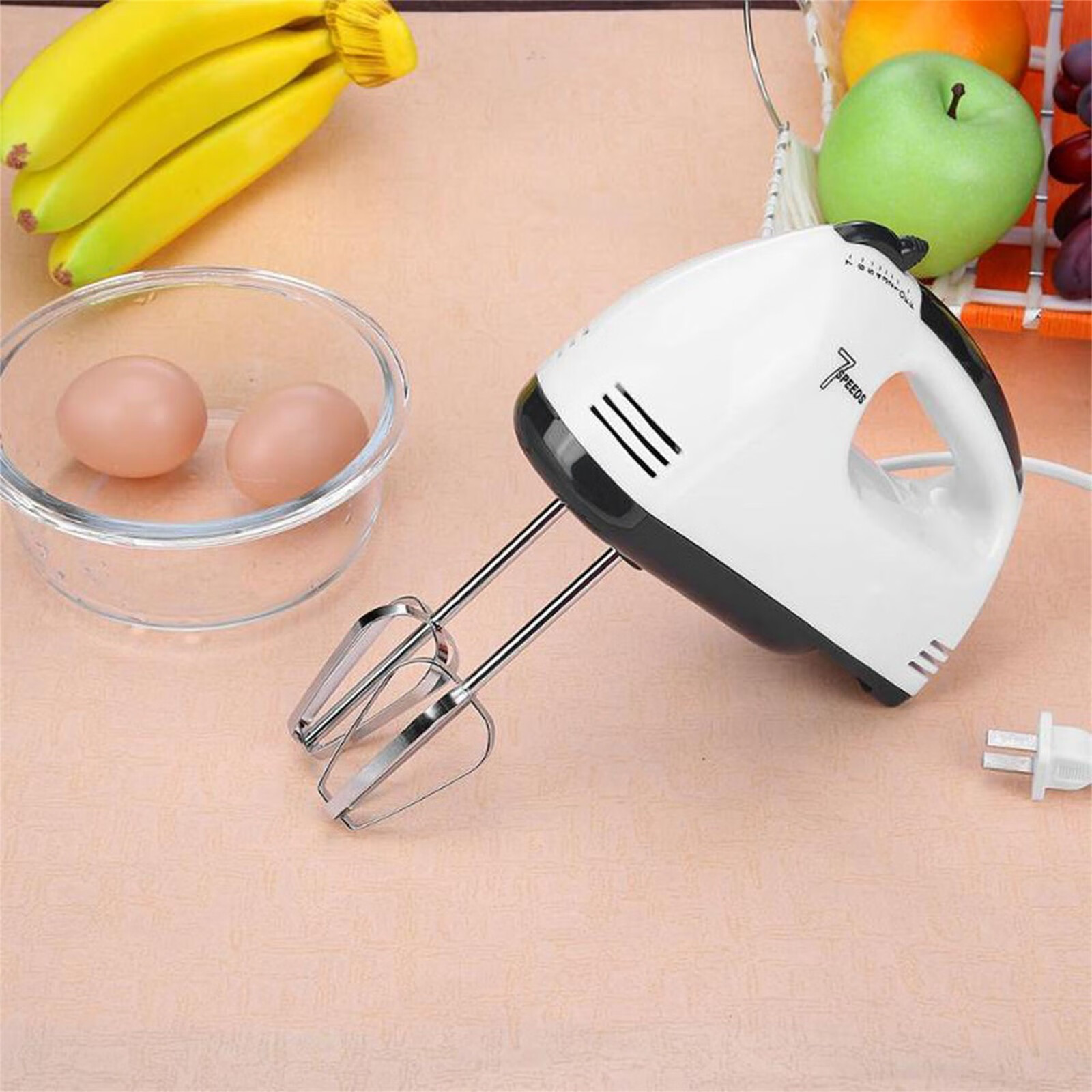 Electric Cake Stand Mixer Food Mixers Beater Kitchen Bowl Aid Whisk