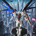 thumbnail image 2 of Gundam Model Big Class HG Assembly Intelligent Toy Mech Handheld Assembly Toy Height of About 15 centimeters（HG Freshman Freedom）, 2 of 5
