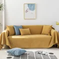 thumbnail image 1 of Waterproof Sofa Towel Solid Color Sofa Cover Multifunctional Dustproof Durable Sofa Cover Couch Cover for Living Room Decor, 1 of 5