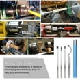 thumbnail image 3 of With 12Pcs/Set High Hardness Metal Lathe Turning Tool Kit Boring Bar Holder Set for Processing Steel Parts Handheld Woodworking Tool, 3 of 7