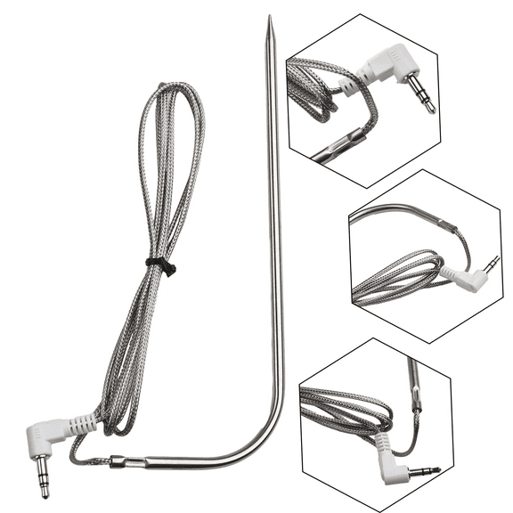 Fakrich Temperature Probe Sensor Grill, Replacement Parts for Traeger Digital Thermostat, Temperature Probe for Traeger Wood Pellet Grill