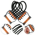thumbnail image 3 of CIMAXIC Adjustable 5 Latex Chest Expander Pull Stretcher Elastic Bands Muscle Training,25.59"X5.91"X1.57", 3 of 5