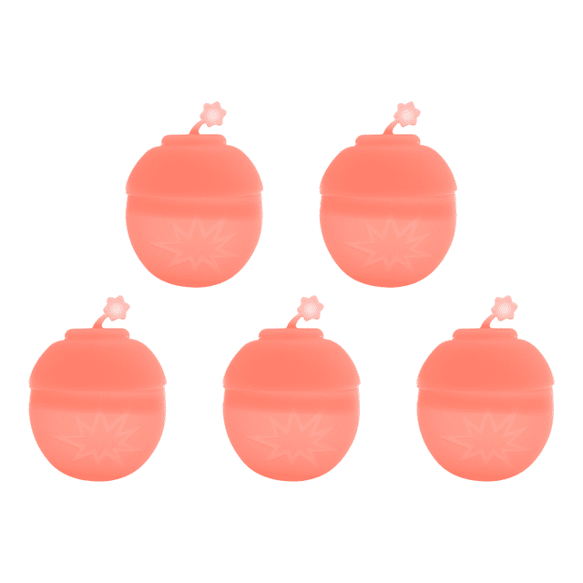 Reutilizables Silicona Bombas Recargables para () Rojo