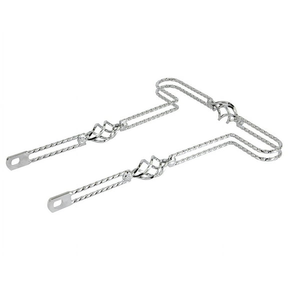 Bike 20 Lowrider 3/Cage Double Twisted Bumper Front/Rear Chrome.