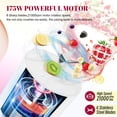 thumbnail image 3 of Licuadora personal portátil HOMEXUP 500 ml 175 W blanca, 3 of 6