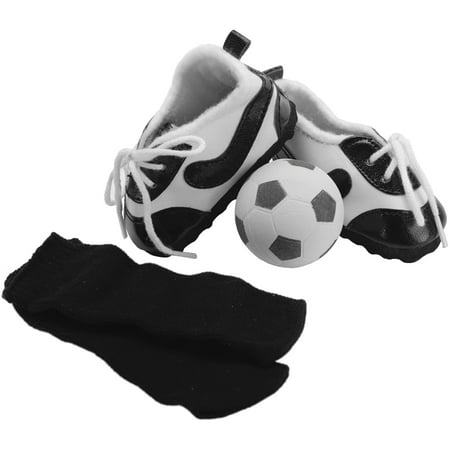 Springfield Collection Soccer Outfit Accessories-Black & White Sho