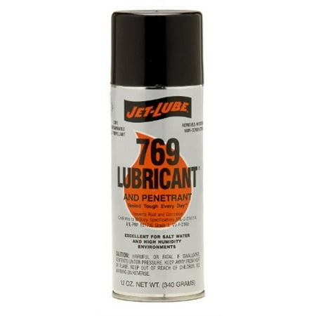 Jet-Lube 37341 769 12OZ AEROSOL LUBRICANT & PENETRANT