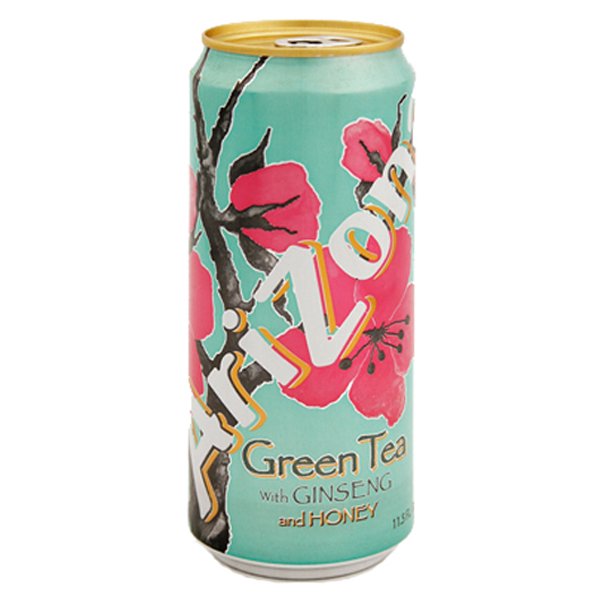Arizona Tea Green Tea 11.5 Oz Slim Can Pack of 12