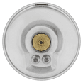 thumbnail image 3 of Zenport BLPG100 Glycerin Liquid Filled Pressure Gauge, 0-100 PSI, Silver, 3 of 5