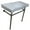 White / Brushed Nickel Feet, variant on Kingston Brass VPB1362ST Imperial 36" Ceramic Console Sink with Stainless Steel Legs (8-Inch, 3-Hole), White/Polished Brass