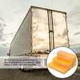 thumbnail image 1 of OULII 25 Pcs Car Reflective Stickers Orange Plastic Waterproof Reflectors Strip for Rainy Weather, 1 of 7