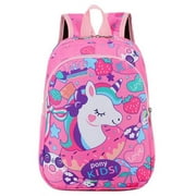 KABOER Cute Unicorn Preschool Backpack for Kids Girls Toddler Backpack Kindergarten School Bookbags(Pink)