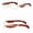 Red, variant on Rongyun Foldable Anti-Blue Light Reading Glasses, 3 Colors, Glasses Available From 100 To 410 Degrees