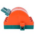 thumbnail image 4 of Interruptor de desconexión de cuchillo de doble tiro Zhivalor suministros eléctricos Naranja y Rojo 3P 225A AC380V, 4 of 8
