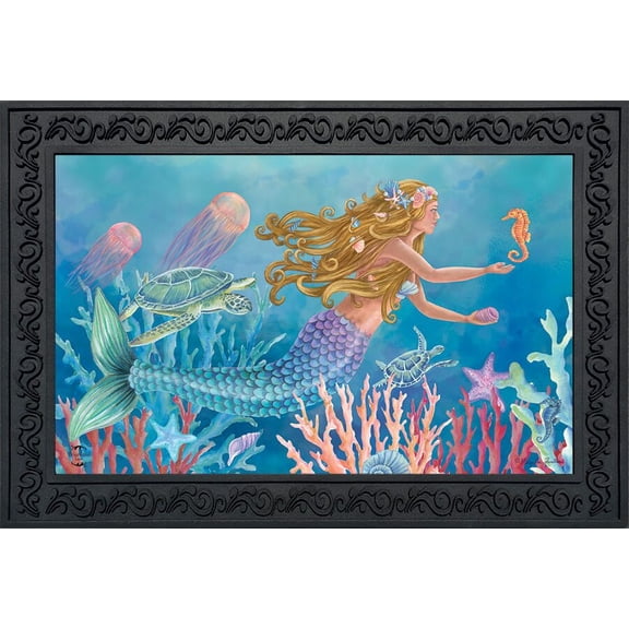 Briarwood Lane Mermaid Summer Doormat