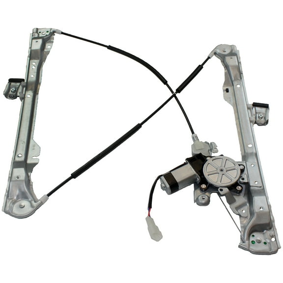 Dorman 751-017 Front Driver Side Power Window Regulator And Motor Assembly for Specific Ford Models (OE FIX)