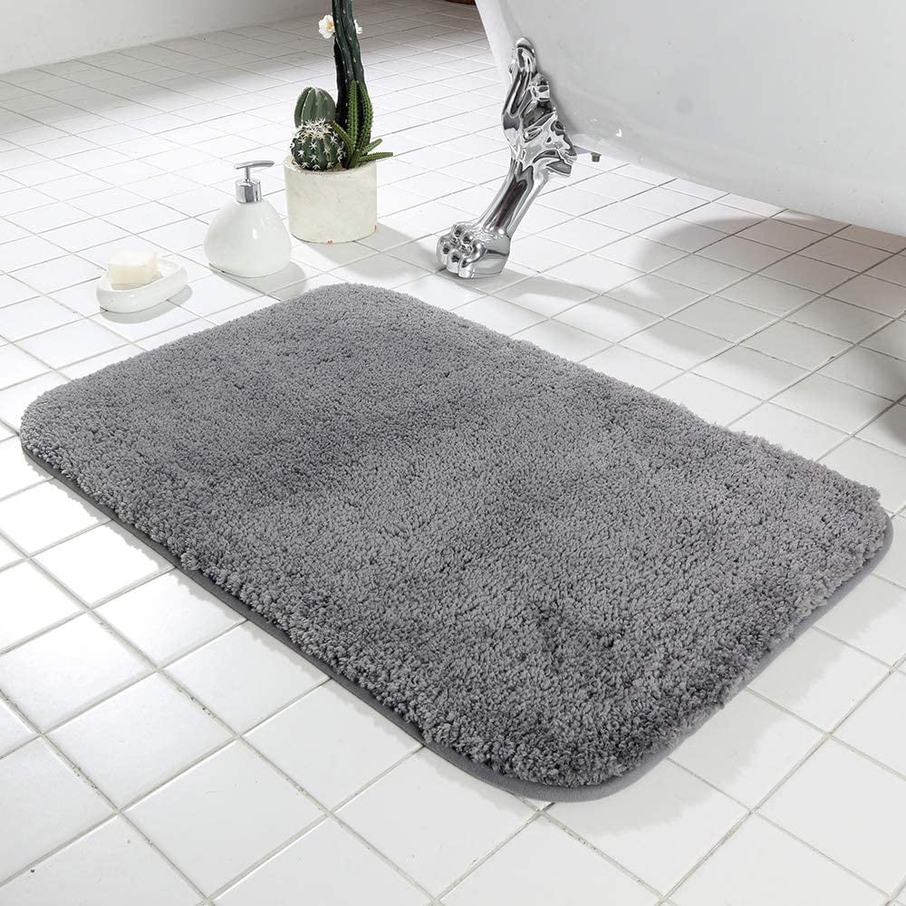 Details about   30x20 Inch Bath Rugs Made of 100% Polyester Extra Soft and Non Slip Bathroom Mat 