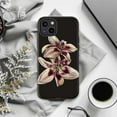 thumbnail image 6 of Moody Watercolor Lily Phone Case, Dark Floral Botanical Flower Pattern | Fits iPhone 17 16 15 14 13 12 11 Pro Plus Mini, 6 of 6