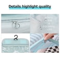 thumbnail image 2 of 8-Piece Polyester Storage Organizer Set: Versatile Travel & Home Solution with Shoe Bag, Drawstring Pocket, Flat Pouch, Hangable Wash Bag, Underwear Case, and 3 Sizes of Clothing Bags – Available in, 2 of 6