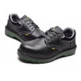 thumbnail image 1 of Botas de trabajo de seguridad para hombres y mujeres, zapatos con punta de acero antipinchazos de cuero, Unido 9 EU 43 US 10 UK Cola Zapatos con punta de acero para hombres, 1 of 8